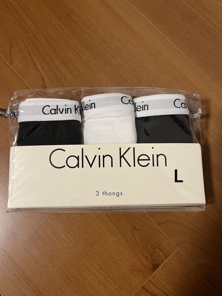 Calvin Klein Tバック 3枚セット【L】ショーツカルバンクライン