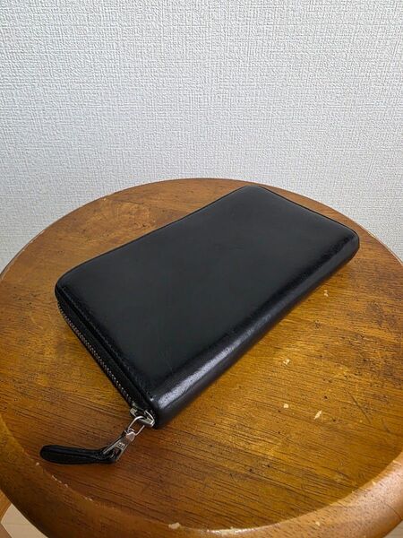 SETTLER セトラー ② 長財布 レザー ラウンドジップ ファスナー ロングウォレット 黒 ブラック②