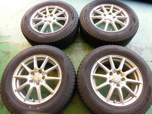 D16011 ウェッズ AIRNOVA ウインターマックス 215/65R16 付き エルグランド ＭＰＶ エリシオン 等