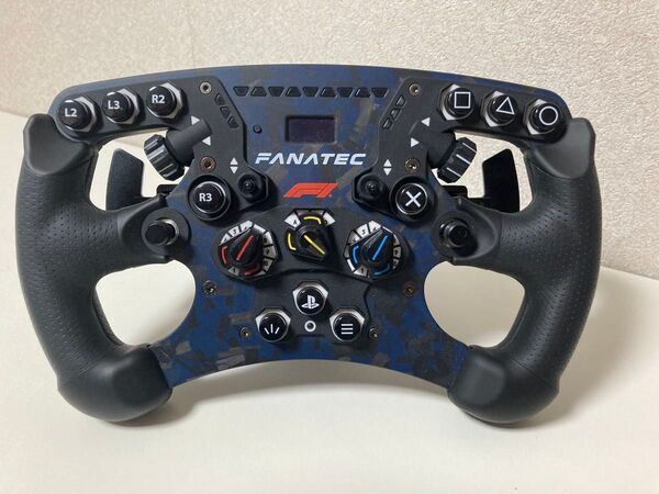 FANATEC ClubSport Wheel F1 ステアリングQR2付き PS5対応 ホイールのみ超美品ほぼ未使用品 送料込み