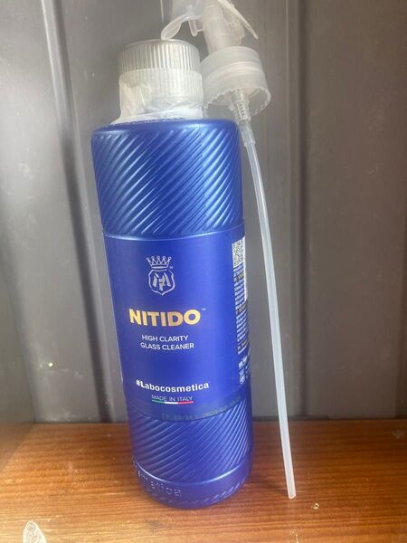 未使用品 ニチド NITIDO 500ml ジェルタイプガラスクリーナー ラボコス Labocosmetica