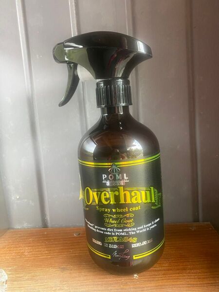 POML/ぬぬふぁくとりーOverhaul Spray wheel coat 洗車後のタイヤ・ホイールにスプレーして流すだけ!
