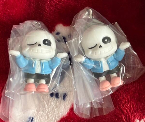 アンダーテール サンズ つまんでつなげてマスコット 二個セット まとめ売り