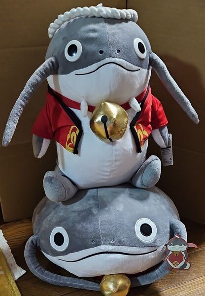 【バラ売り不可】祭ナマズオぬいぐるみ BIGまんじゅう風ぬいぐるみ ファイナルファンタジーⅩⅠⅤ