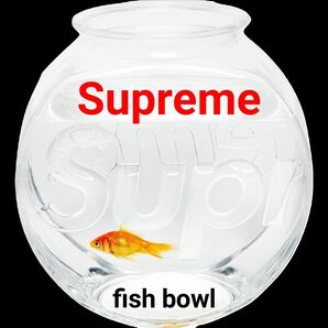 新品限定★Supreme ロゴ クリア ガラス ボール テラリウム 金魚鉢 花瓶 フラワーポット ガラスポット 入手困難