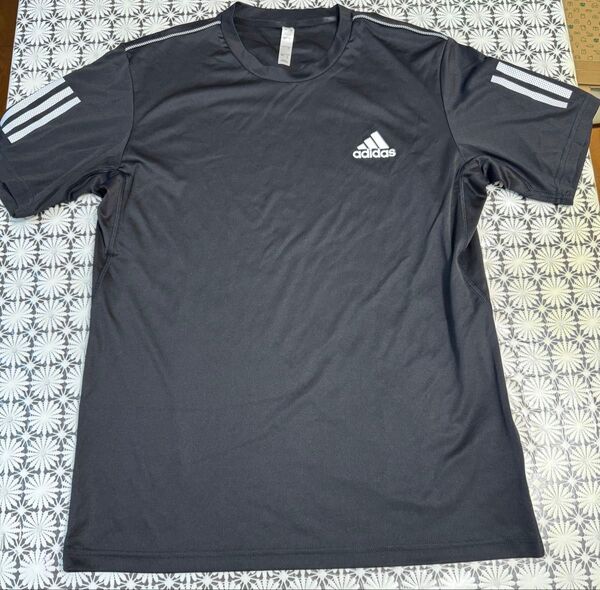 adidas 黒 Tシャツ Oサイズ メンズ アディダス