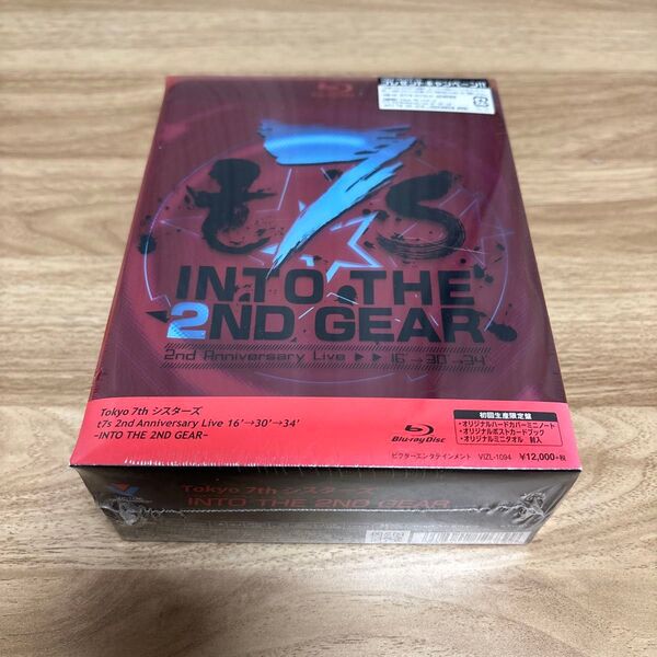 t7s 2nd Anniversary Live 16'→30'→34' INTO THE 2ND GEAR 初回限定 ブルーレイ