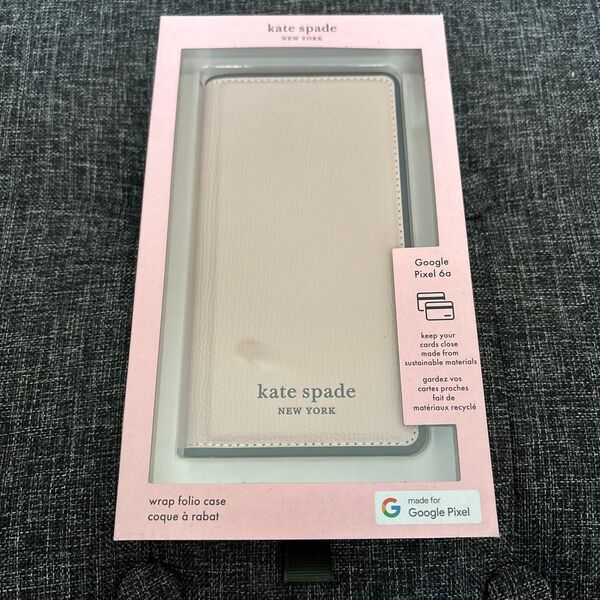 kate spade ケイトスペード Google Pixel 6a フォリオケース スマホケース KSGG-018-PLVMB