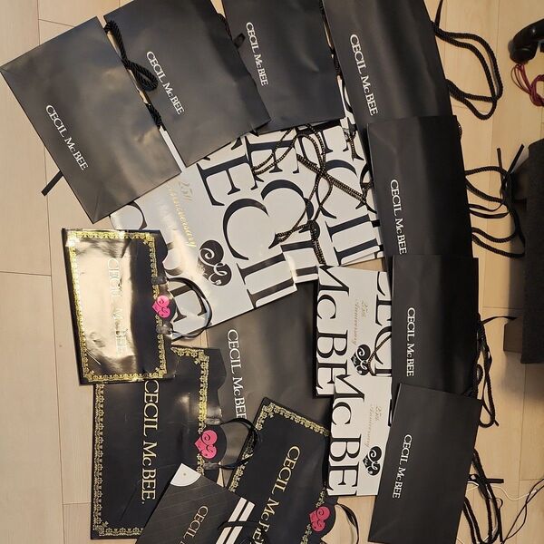 セシルマクビー CECIL McBEE ショッパー ショップ袋