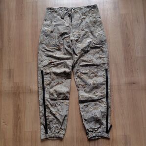 希少S-L 米軍 USMC ライトウエイトゴアテックスパンツ デザートマーパット