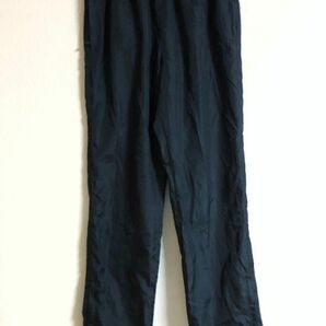 bcg 古着 薄め ナイロンパンツ 黒 XS 裏地メッシュ素材 ブラック