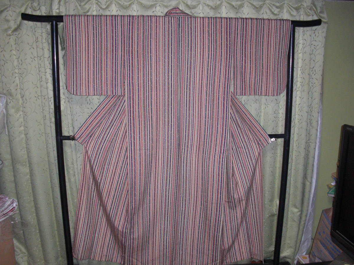 特価】 小紋着物 美しいきもの掲載柄 袋帯 未仕立て新品 美しい着物
