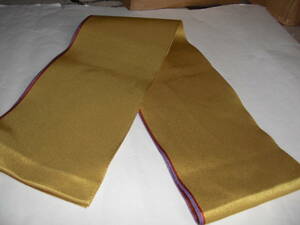 単はんはばおび　幅広「17㎝」単衣の半幅帯　デニムの様な太い糸で織られたひとえ半巾帶　浴衣向き一重半幅帯