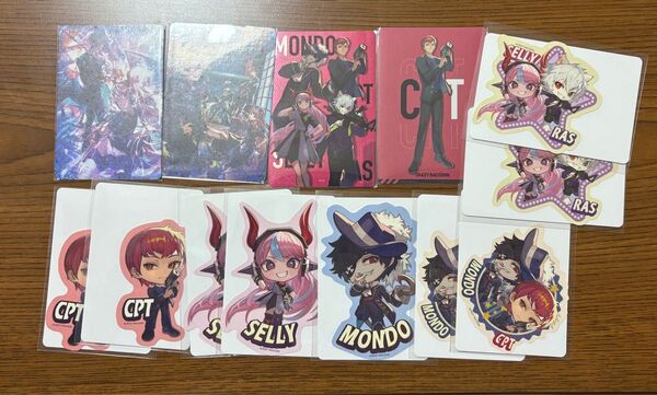 CR コレクションカード コレカ グミ ステッカー Selly Mondo Ras CPT