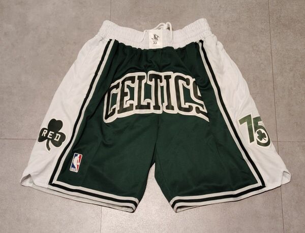 【新品】 NBA ボストンセルティックス バスケ パンツ ショーツ バスパン ジョーダン レブロン ドンチッチ テイタム コービー