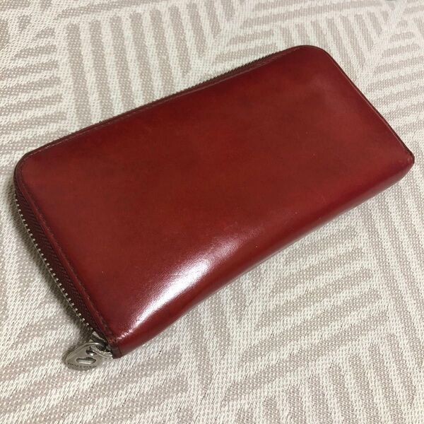 長財布 エルゴポック レザー ファスナー