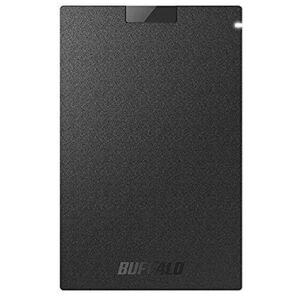 BUFFALO ポータブルSSD 1.0TB SSD-PG1.0U3-BC/N