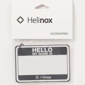 Helinox/ヘリノックス Hallo my name is パッチ×2