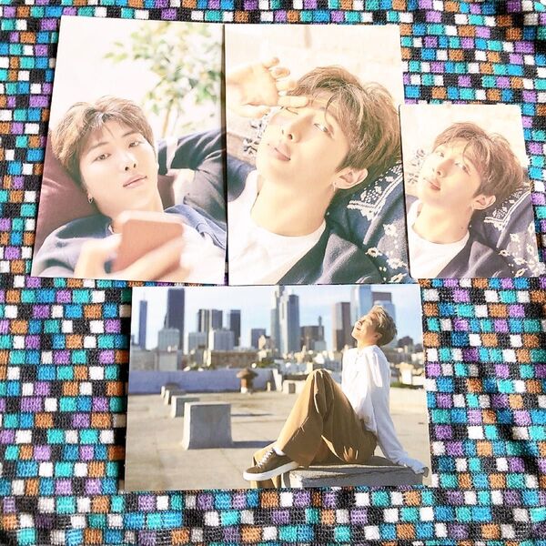 BTS 展示会 ナムジュン RM ポストカード ミニフォト indigo 公式