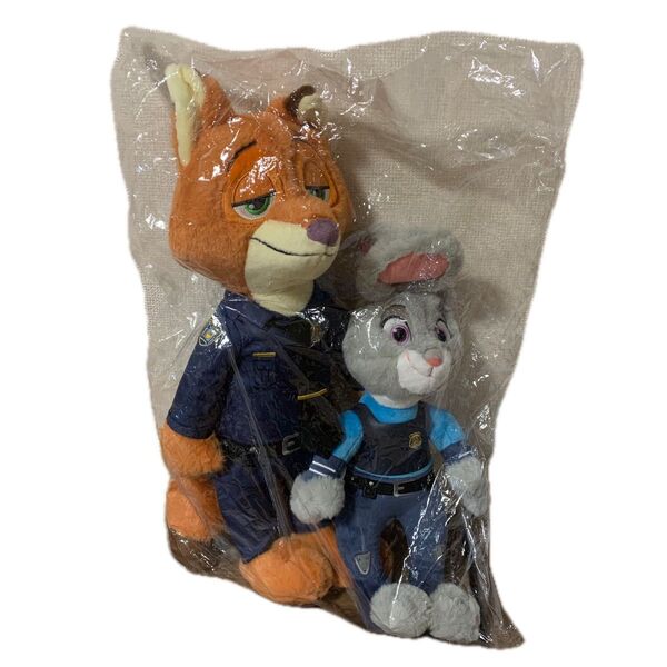 ズートピア Happyくじ ラスト ぬいぐるみ ニック ジュディ