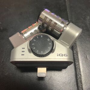 iPhone専用 高音質録音 X/Yステレオマイク ZOOM iQ6