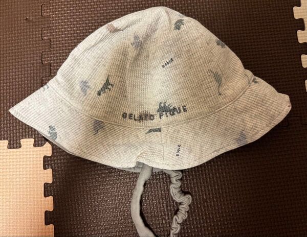 ジェラートピケ ベビー帽子 新品 正規品