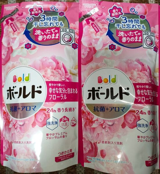 《P&G》 ボールド 華やかプレミアムブロッサムの香り つめかえ用 400g×2本