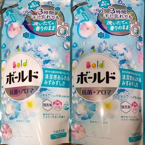 《P&G》 ボールド 爽やかフレッシュフラワーサボンの香り つめかえ用 400g×2本