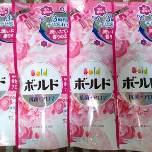 《P&G》 ボールド 華やかプレミアムブロッサムの香り つめかえ用 400g×4本