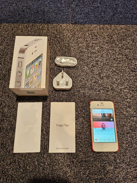 Apple iPhone 4S 16GB ホワイト 本体 箱 simフリー