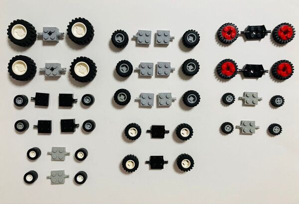 【LEGO 正規品】Parts 車、タイヤパーツ