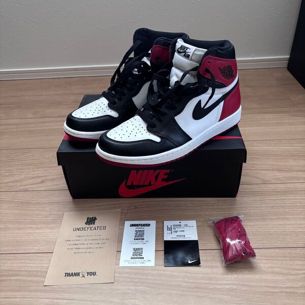 AIR JORDAN 1 RETRO BLACK TOE つま黒 27cm 2016