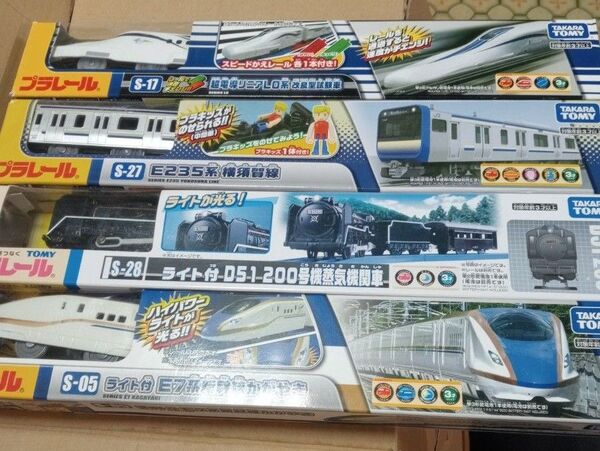 プラレール まとめ売り 4点セット 電車 新幹線