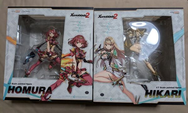 ゼノブレイド2 グッドスマイルカンパニー ヒカリ ホムラ フィギュア 完成品フィギュア