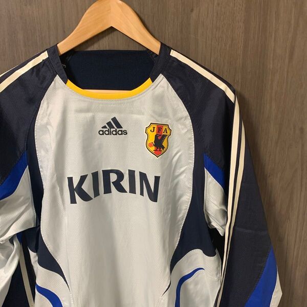 サッカー日本代表 ピステ トレーニングウェア 2006 長袖 adidas 中村俊輔