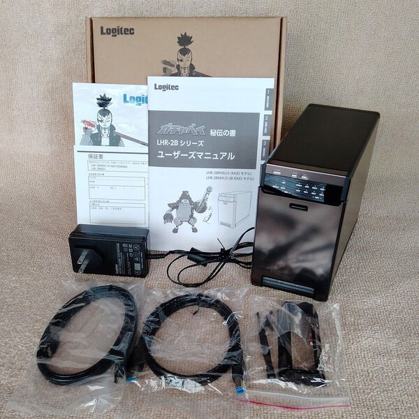 ロジテック HDDケース★LHR-2BRHEU3★RAID機能搭載 3.5インチHDD 2台用★USB3.0/eSATA