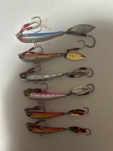 メガバス マキッパ40g、30g3点、20g2点 計6点セット