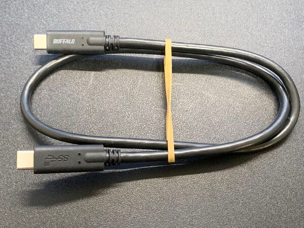 バッファロー USB3.1 Gen2 ケーブル C to C PD 3A 0.5m
