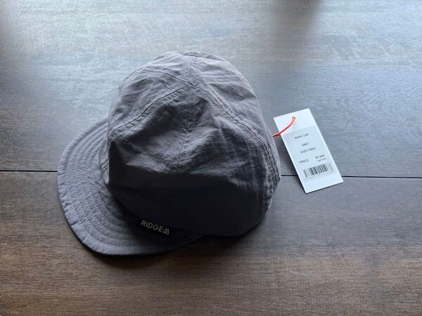リッジマウンテンギア ベーシックキャップ グレー RIDGE MOUNTAIN GEAR basic cap