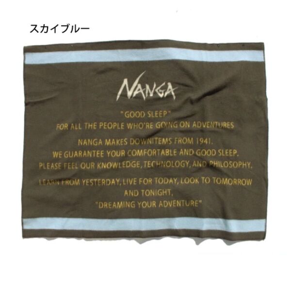 新品 未使用 ナンガ トラディショナルブランケット N1N1 寝具 NANGA ひざ掛け おしゃれ 大判 膝掛け アウトドア 防寒