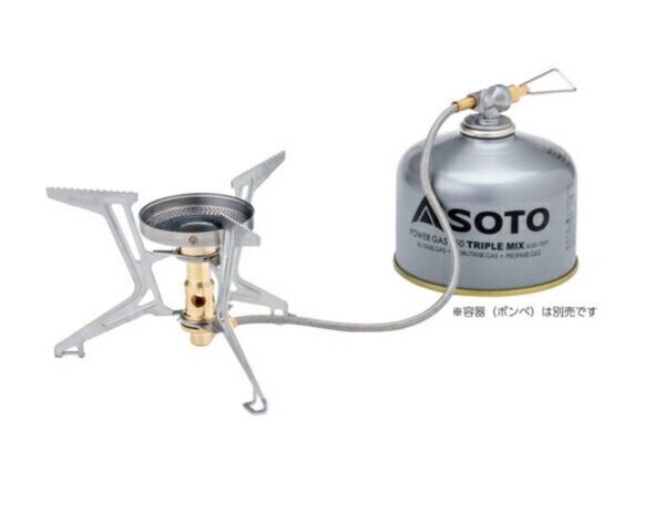 新品 未開封 SOTO 新富士バーナー ソト マイクロレギュレーターストーブ フュージョントレック SOD-331 バーナー