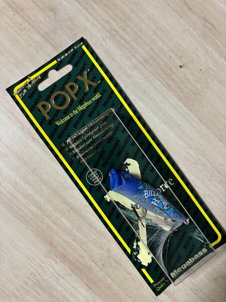 即完売 限定 BILLABONG × MEGABASS POP-X ビラポン メガバス