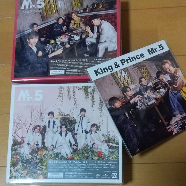 初回盤A.B King & Prince Mr.5