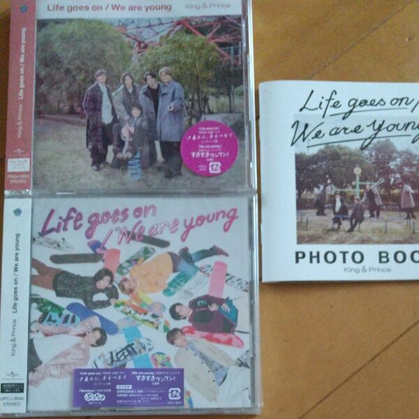 Life goes on/We are young (Dear Tiara盤/FC限定) 通常盤 King & Prince