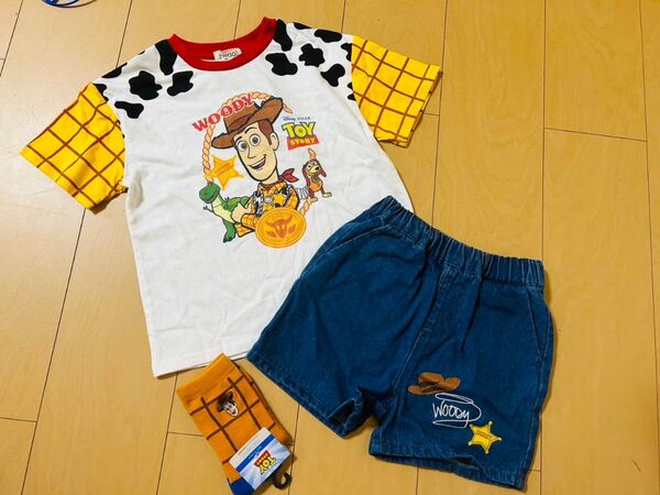 しまむら トイストーリー リトシー LITTC mewoo ウッディ 110cm
