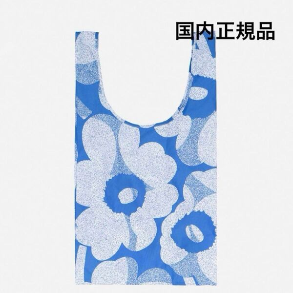 国内正規品 新品 marimekko Unikko マリメッコ ウニッコ SMARTBAG スマートバッグ ブルー