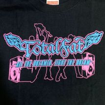 【バンドT】TOTALFAT トータルファット all the dreamer light the dream tour 2008 Tシャツ 黒 Sサイズ_画像5