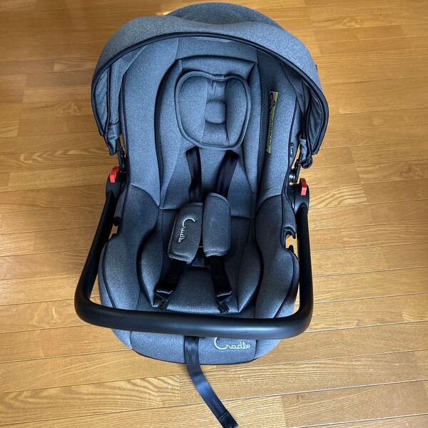 Cradle チャイルドシート 新生児 グレー