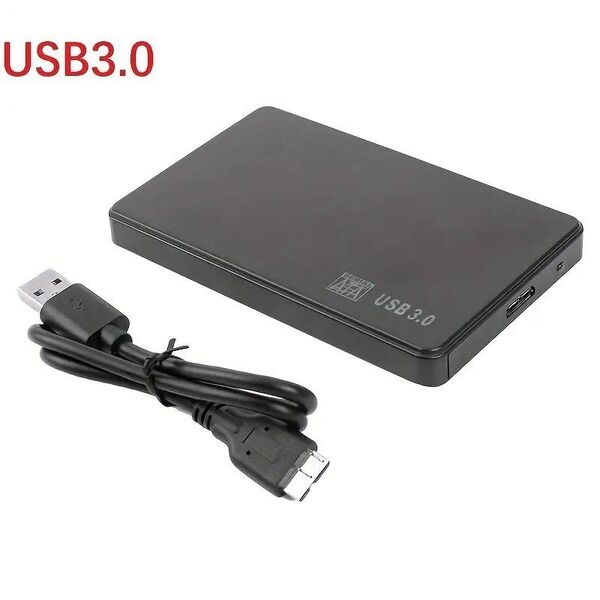 SSD外付けストレージHDDボックス用のUSB3.0/2.0ケーブル付きの2.5インチSATAからUSB3.0 HDD