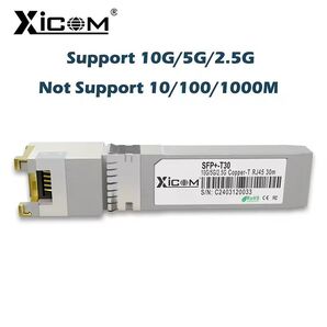 Xicom 10G RJ45 SFP 銅モジュール 10Gbps LAN RJ45 ポート トランシーバー